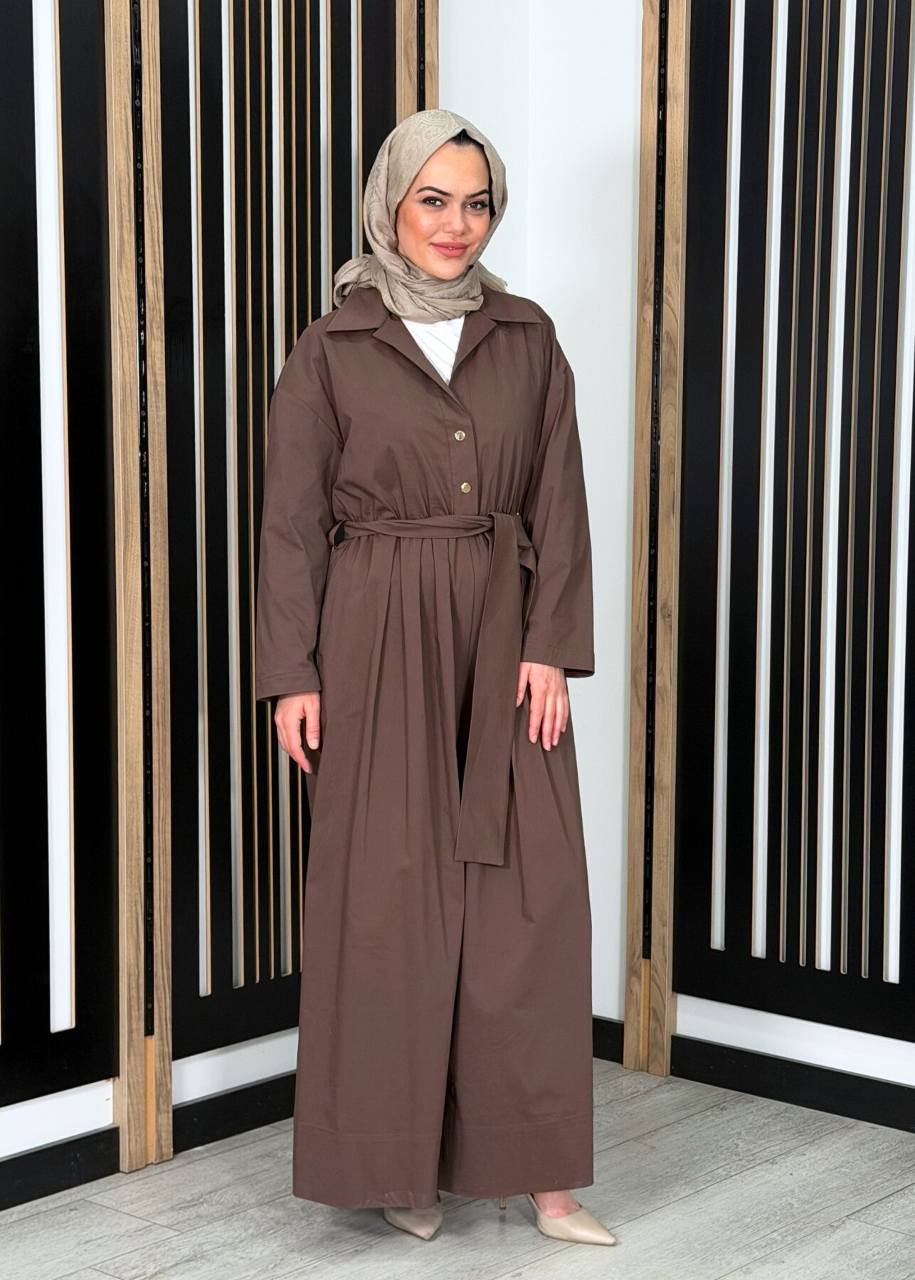 ExQuise Fiance Tulum KAHVE - 2