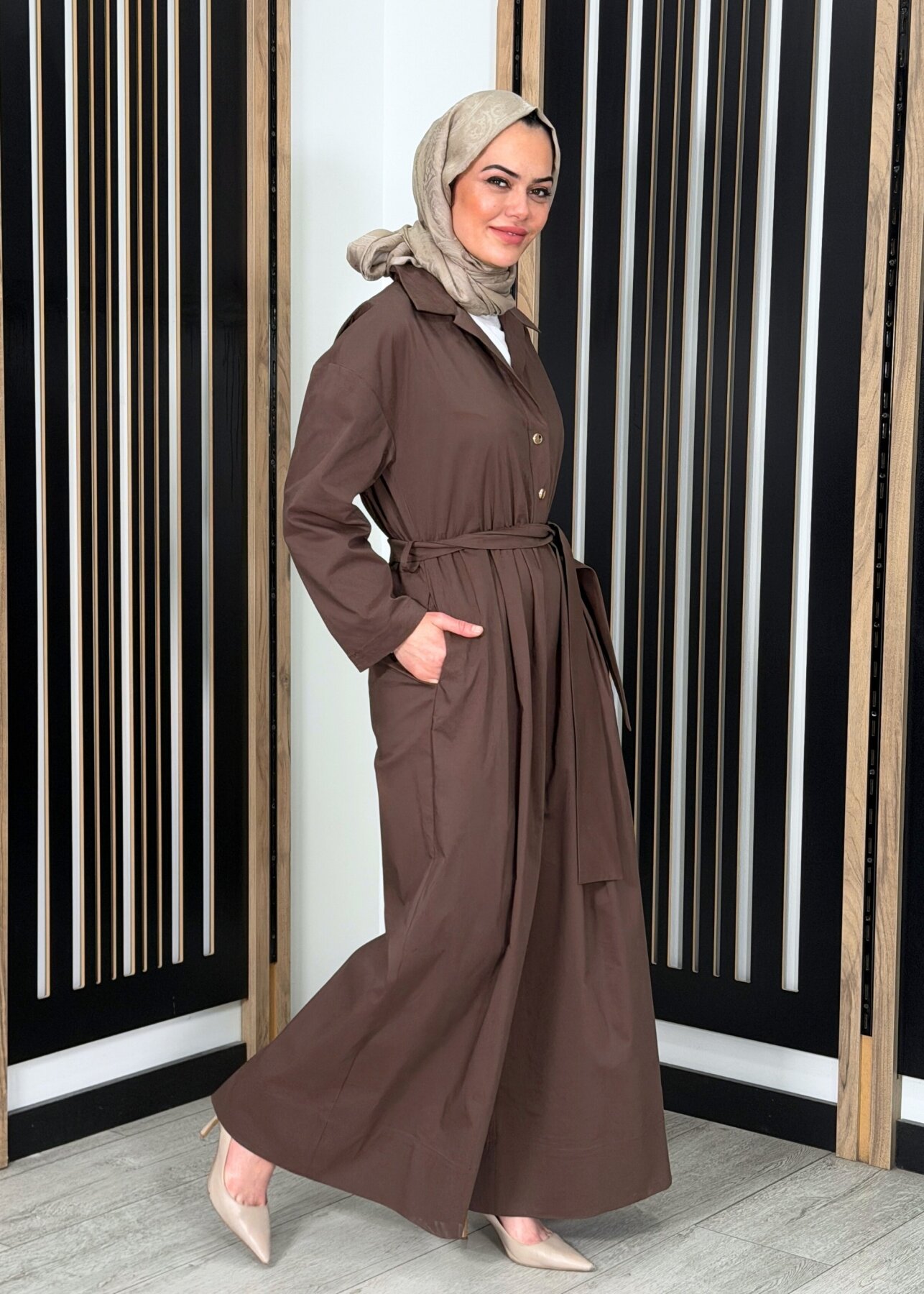 ExQuise Fiance Tulum KAHVE - 3