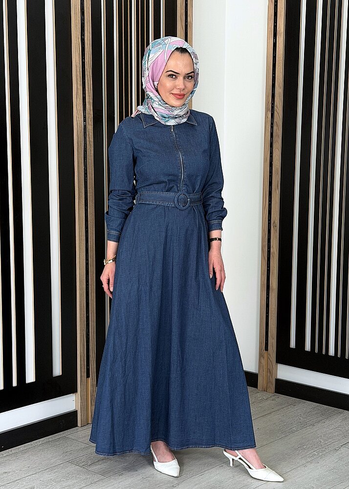 ExQuise Fınıs Elbise MAVİ - 2
