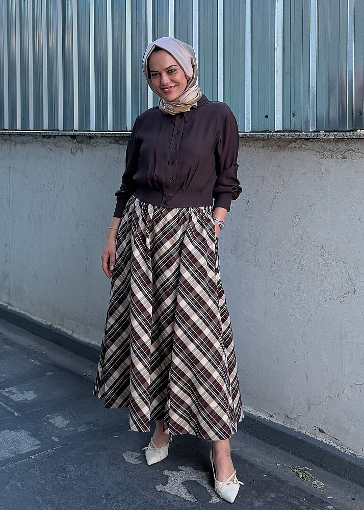 ExQuise Harlina Etek ÇOK RENKLİ
