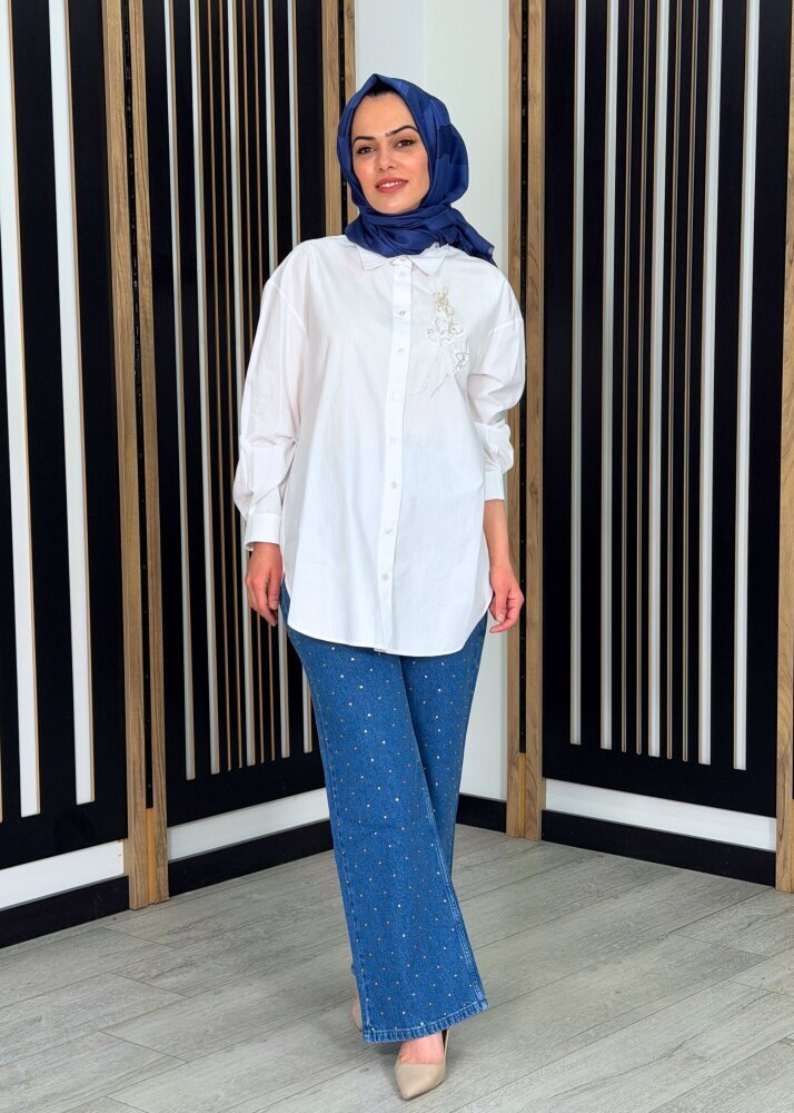 ExQuise Lilyy D. Pantolon İNDİGO - 2