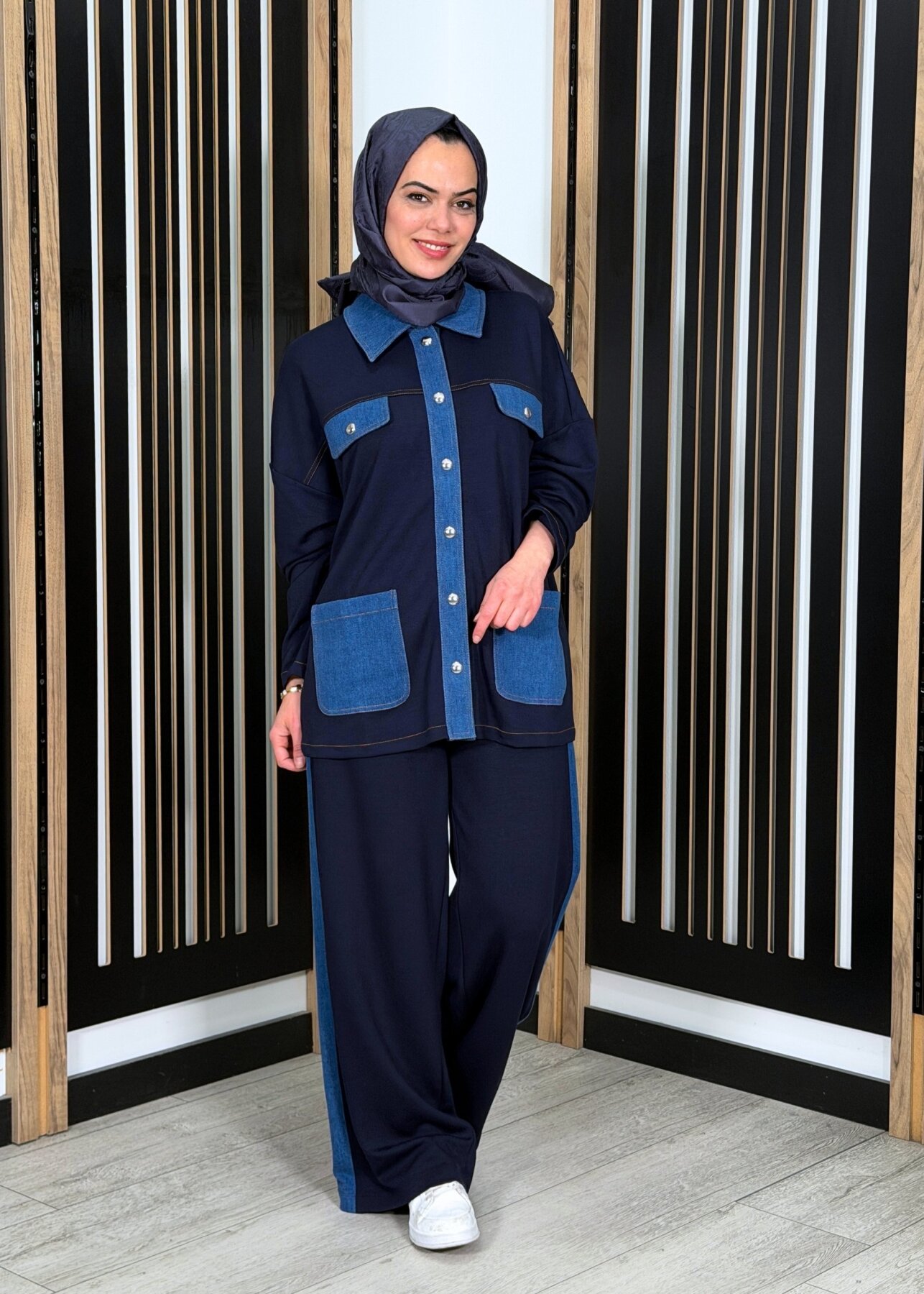 ExQuise Macey Ö. Pantolon LACİVERT - 2