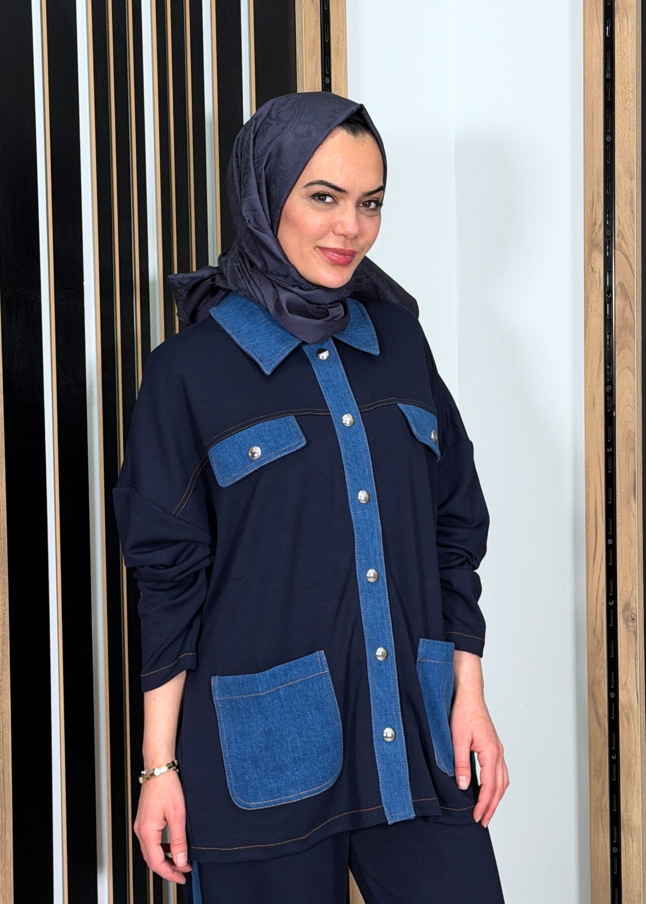 ExQuise Makena Ö. Ceket LACİVERT - 2