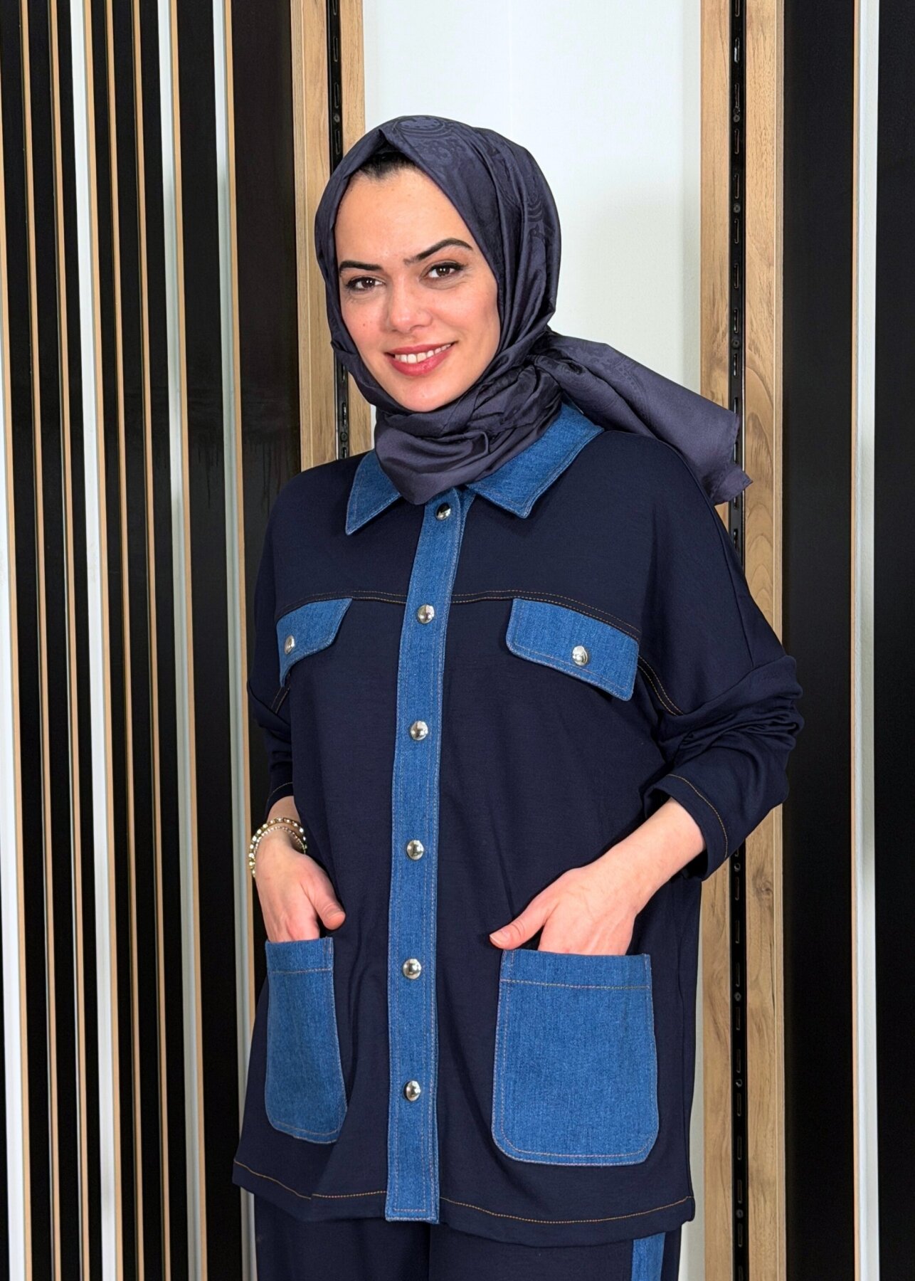 ExQuise Makena Ö. Ceket LACİVERT - 3