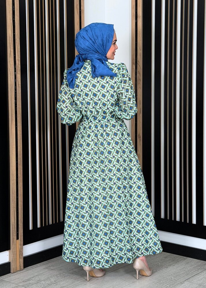 ExQuise Olivette Elbise ÇOK RENKLİ - 4