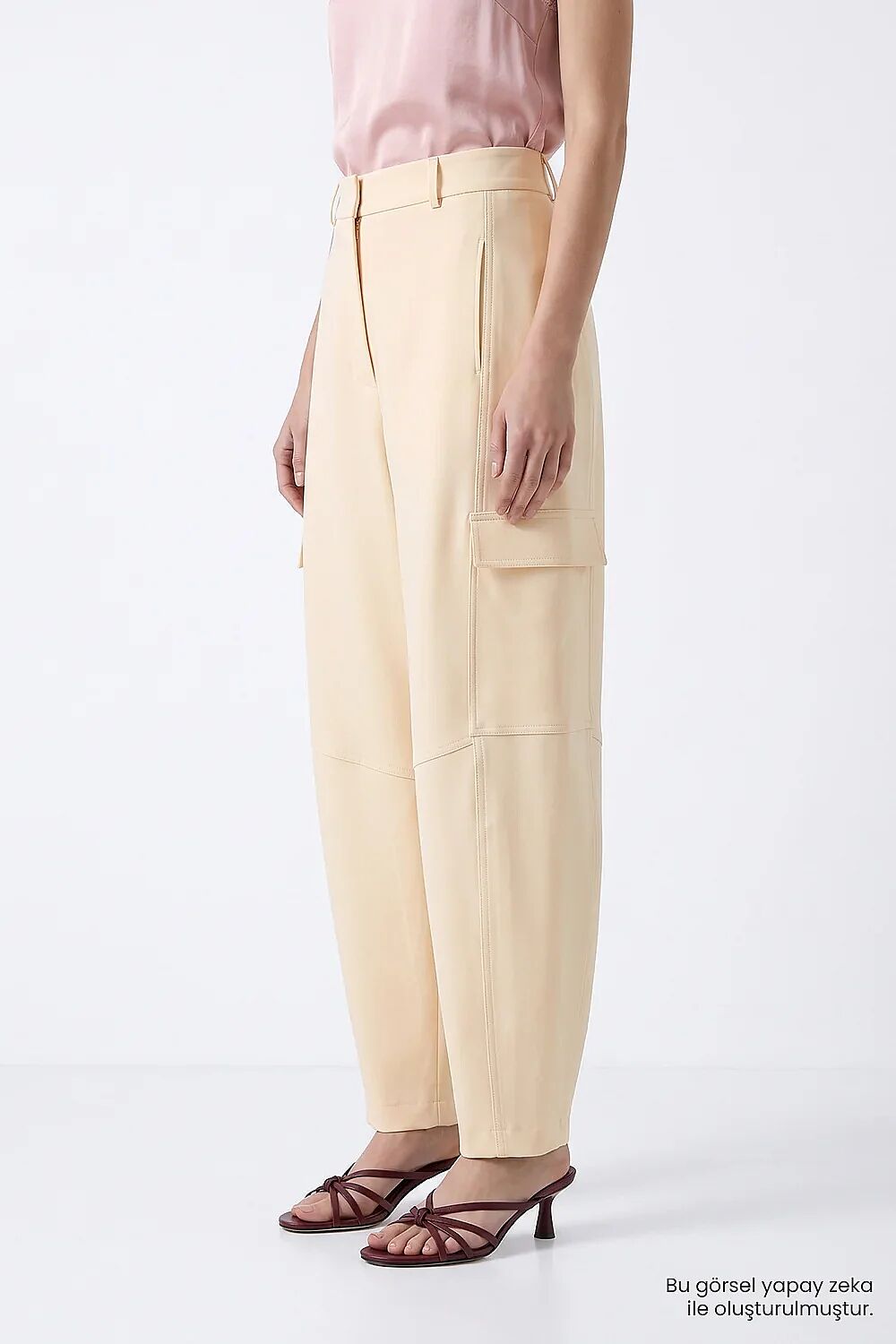 ExQuise Roseia Pantolon KREM - 3