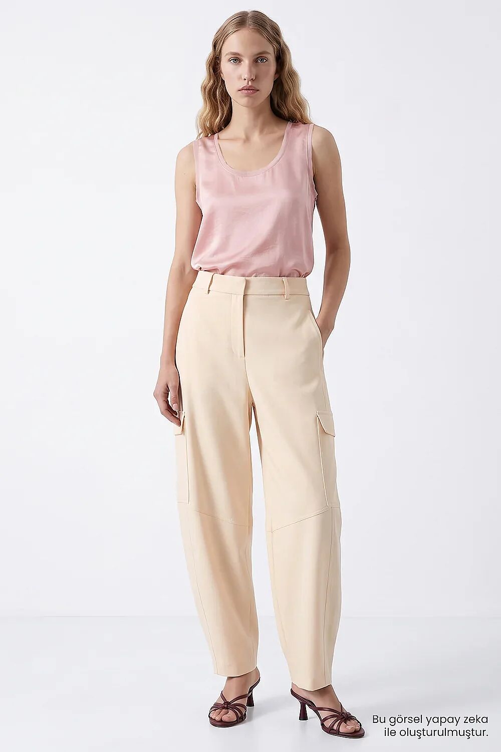 ExQuise Roseia Pantolon KREM - 6