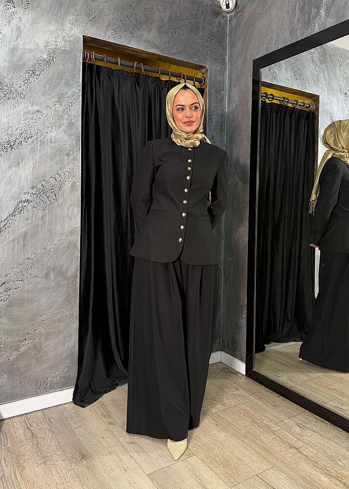 ExQuise Tulipis Pantolon SİYAH - 2