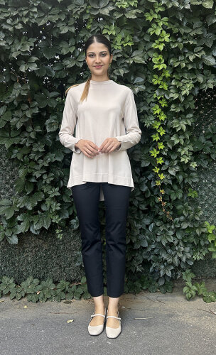 Hukka Cigarette Beli Kemerli Pantolon SİYAH - HUKKA