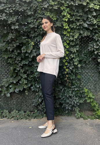 Hukka Cigarette Beli Kemerli Pantolon SİYAH - 2