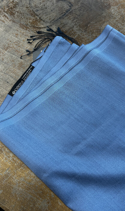 İpekevi İpek Şal METALİK MAVİ - 2