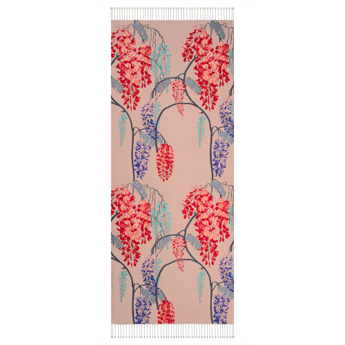 İpek Evi Akasya Desenli İpek Şal FONDOTEN - 3