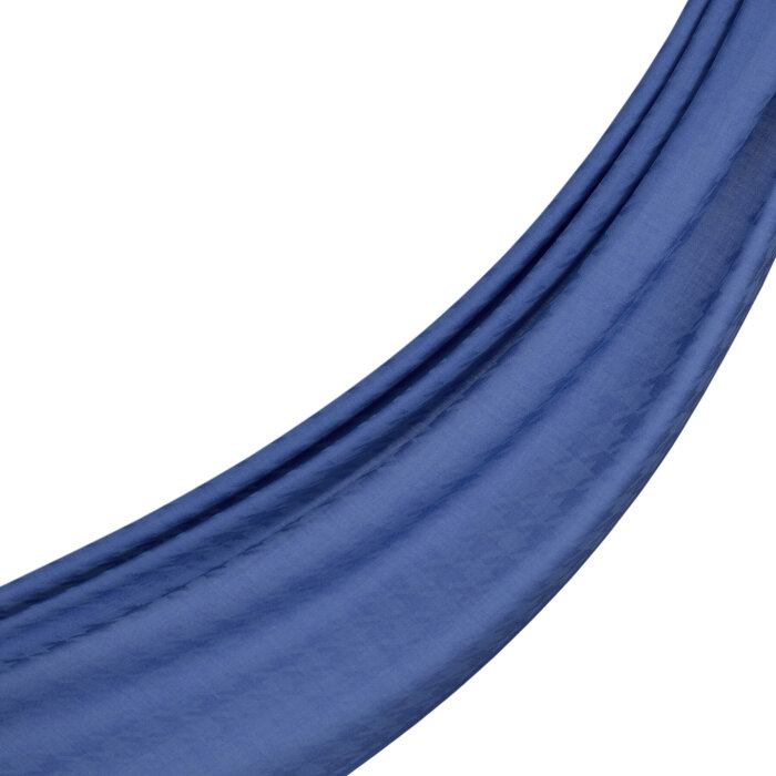 İpek Evi Yün İpek Şal İNDİGO - 1