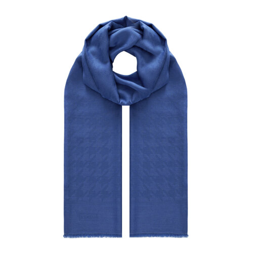 İpek Evi Yün İpek Şal İNDİGO - 2