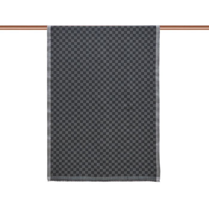 İpek Evi Yün İpek Şal SİYAH - 4