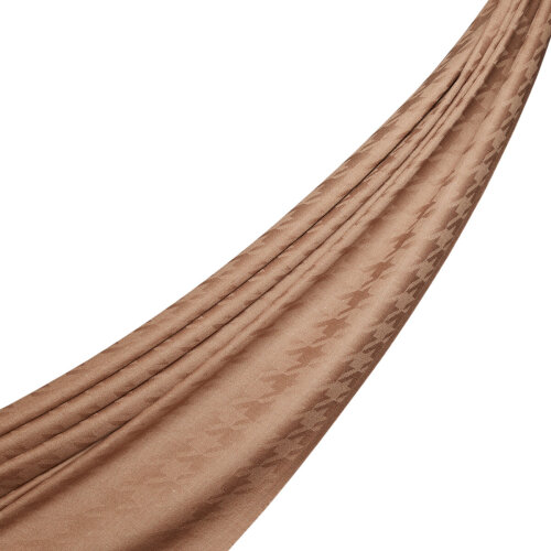 İpek Evi Yün İpek Şal VİZON