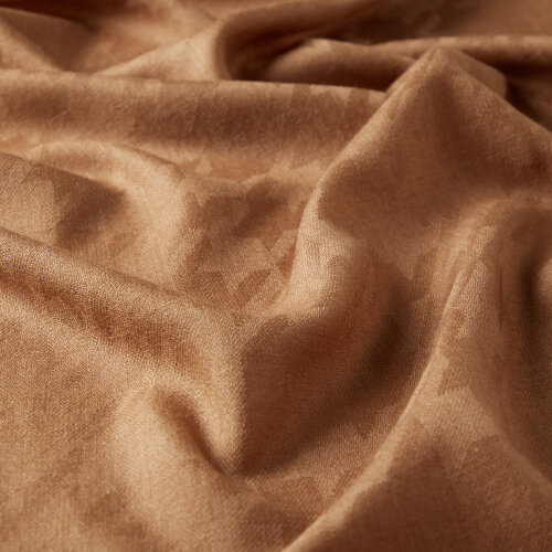 İpek Evi Yün İpek Şal VİZON - 3