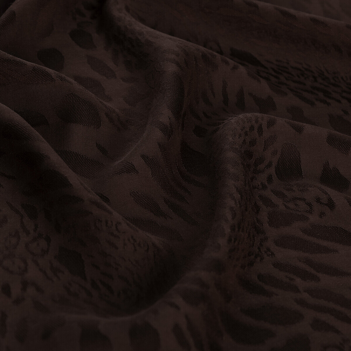 İpekevi Dört Mevsim Vahra Desenli Şal Acı Kahve - 3