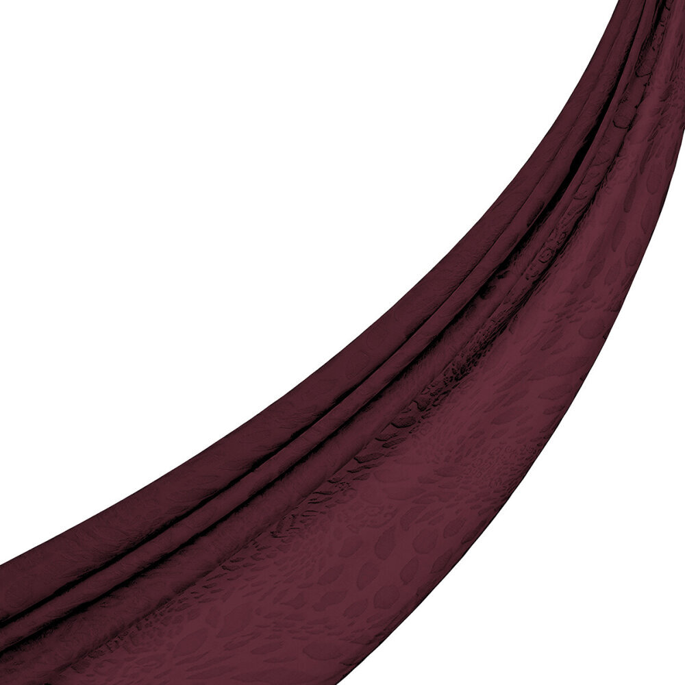 İpekevi Dört Mevsim Vahra Desenli Şal BORDO - 2