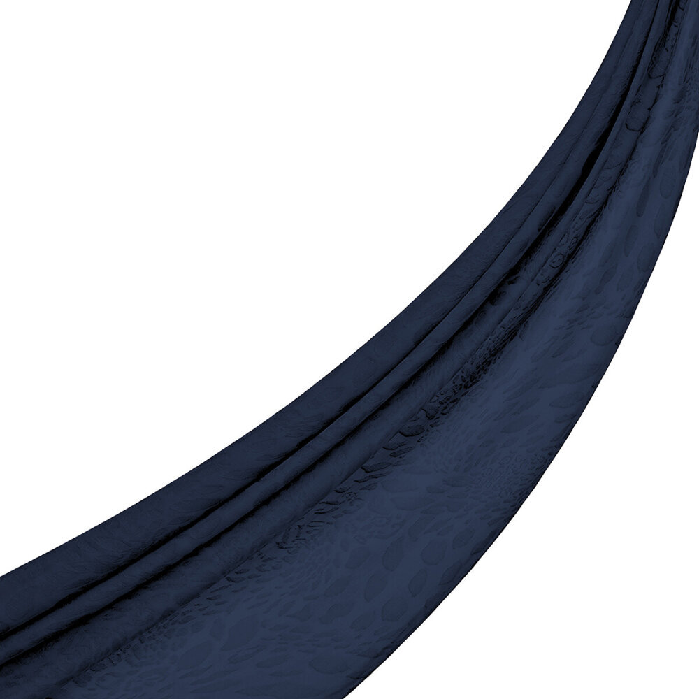 İpekevi Dört Mevsim Vahra Desenli Şal LACİVERT - 2