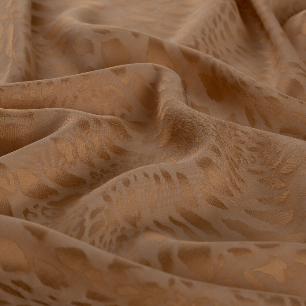 İpekevi Dört Mevsim Vahra Desenli Şal SÜTLÜ KAHVE - 3