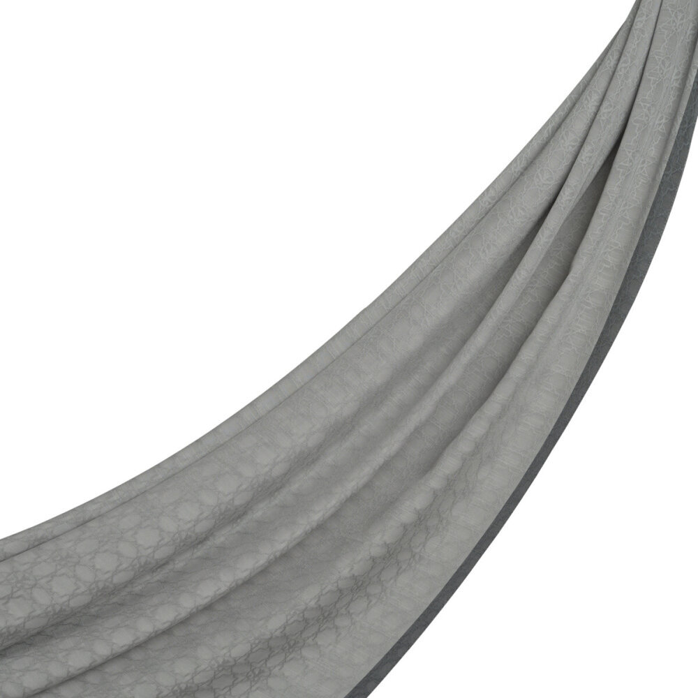 İpekevi İpek Şal Buz Beyazı