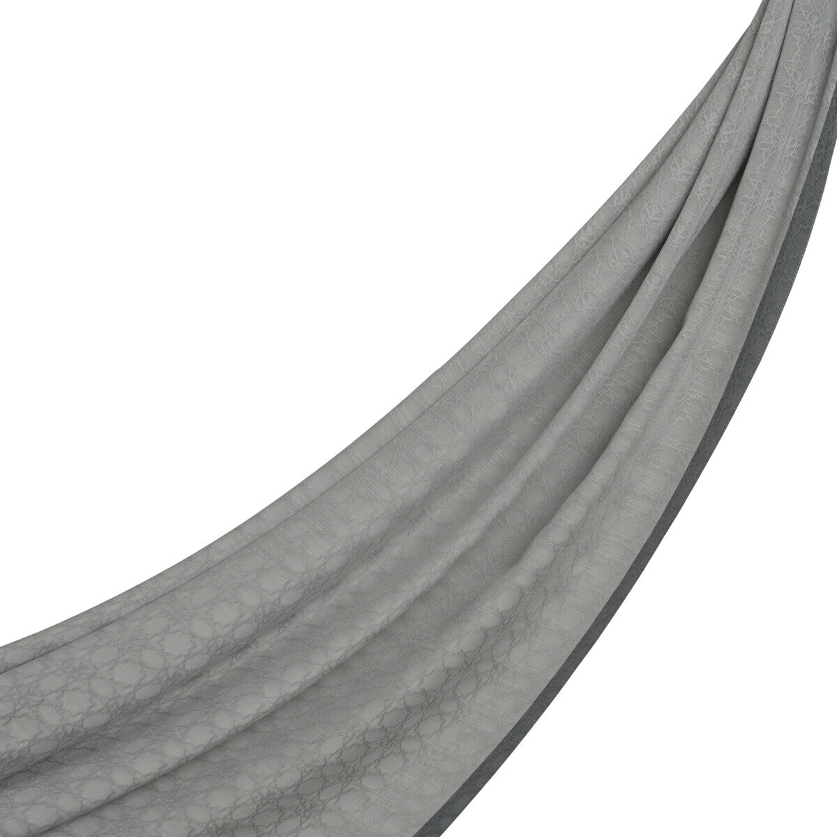 İpekevi İpek Şal Buz Beyazı - 1