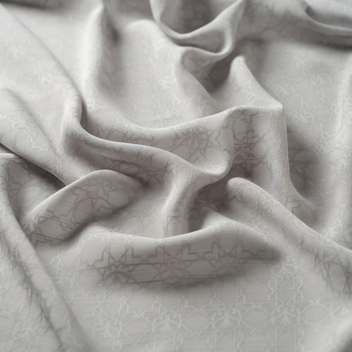 İpekevi İpek Şal Buz Beyazı - 3