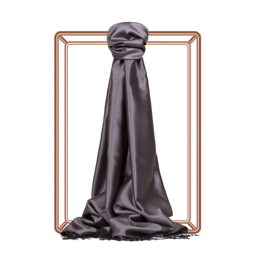 İpekevi İpek Şal FÜME - 1