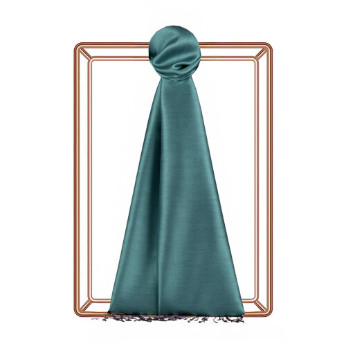 İpekevi İpek Şal MentolPatlıcan