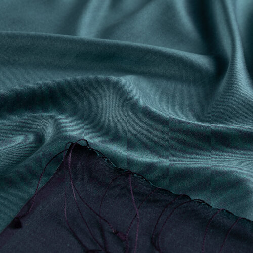 İpekevi İpek Şal MentolPatlıcan - 2