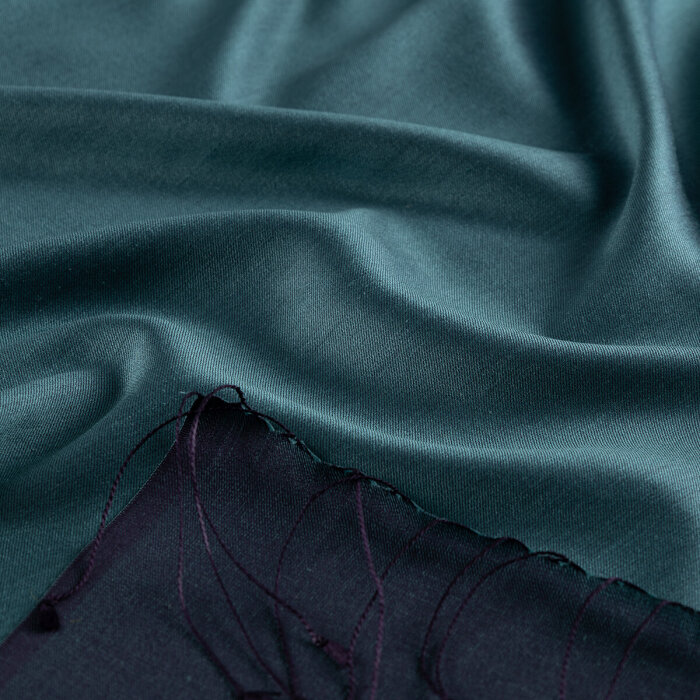 İpekevi İpek Şal MentolPatlıcan - 2