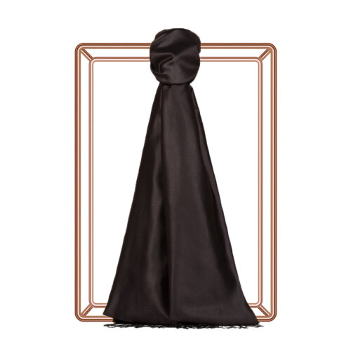 İpekevi İpek Şal SİYAH - 3