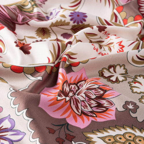 İpekevi Menekşe Desen Şal TAŞ - 2