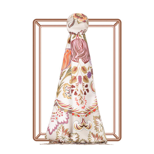 İpekevi Menekşe Desen Şal TAŞ