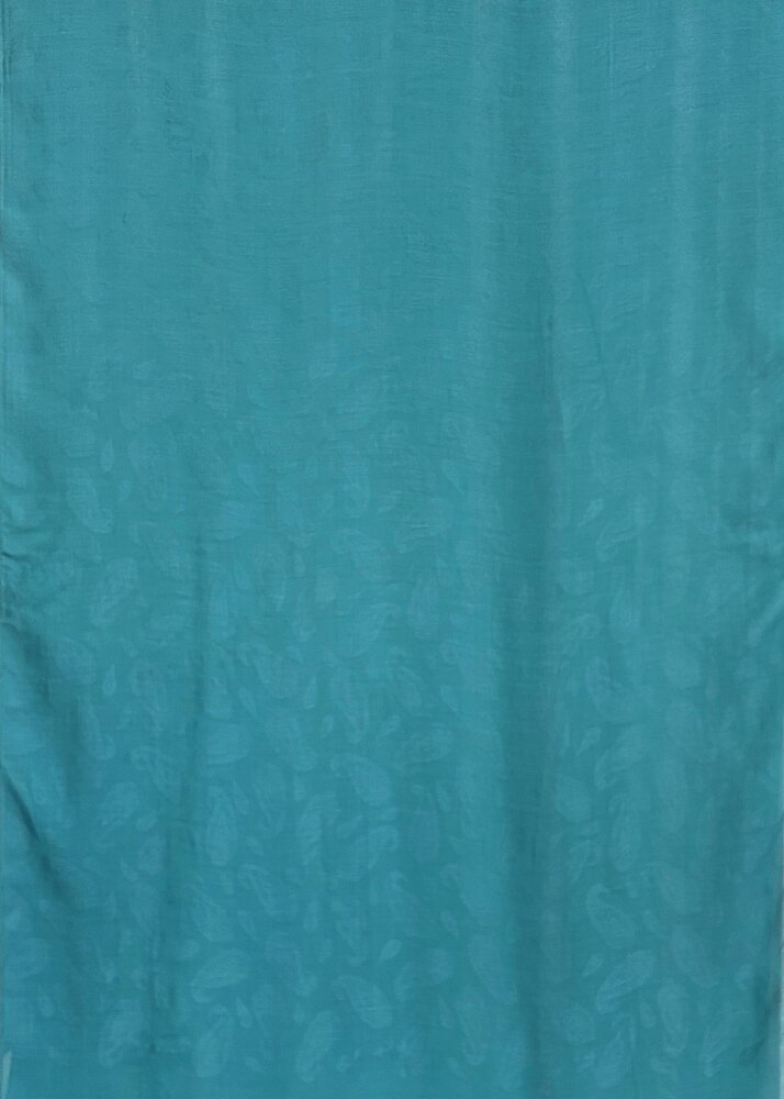 İpekevi Yaprak Desenli Şal PETROL PETROL