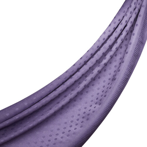 İpekEvi Yün İpek Puantiyeli Şal GÜL KURUSU