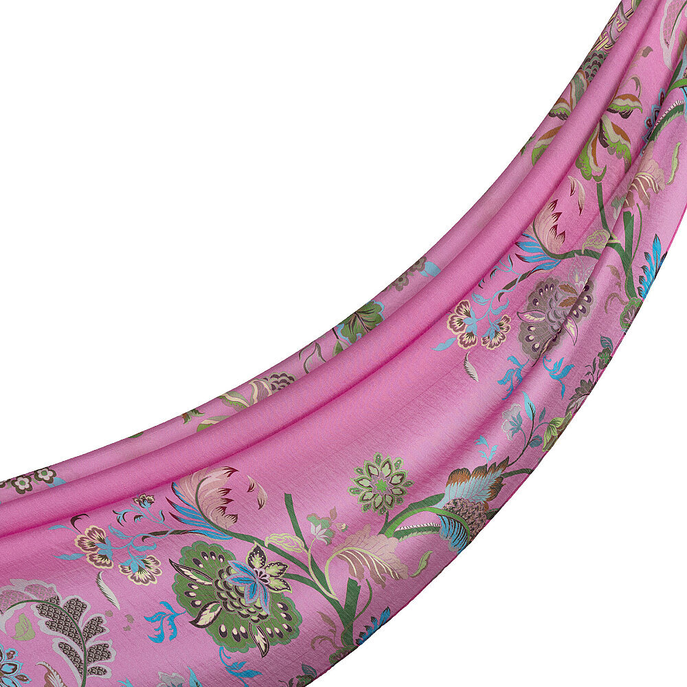 İpekevi Zincir Desenli Şal Şeker Pembe - 3