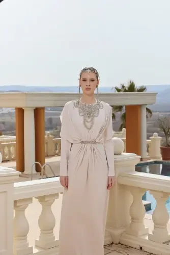 Jamila Sarah İzge Elbise TAŞ - 1