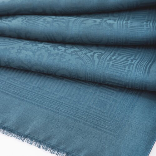 Leyna Exclusive Şal Petrol Mavi - 4