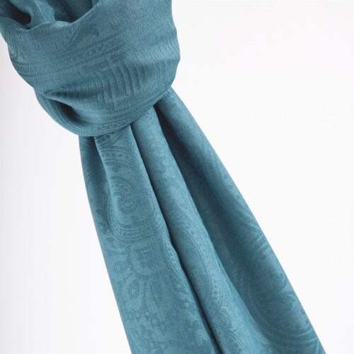 Leyna Exclusive Şal TURKUAZ - 3