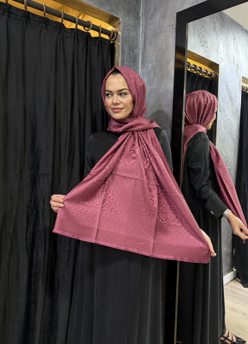 Leyna Exclusive Şal vişne