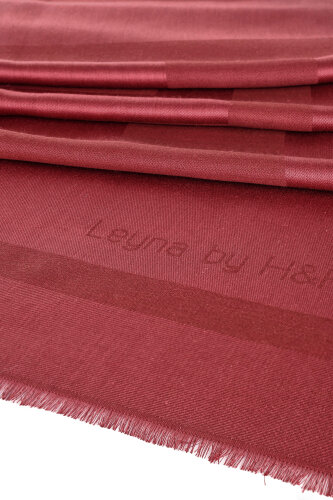 Leyna Soft Touch Şal BORDO 