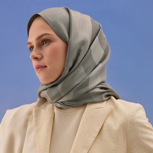 Leyna Soft Touch Şal GRİ