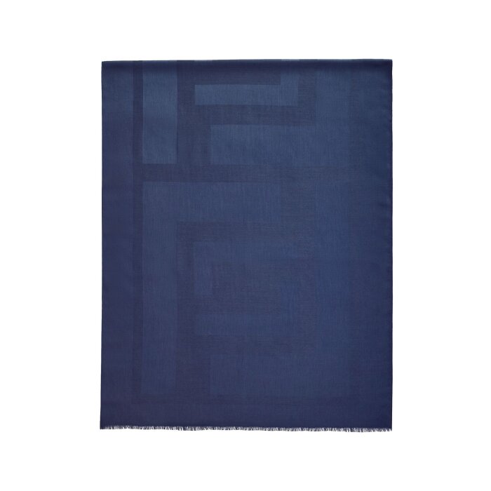 Leyna Soft Touch Şal LACİVERT - 2