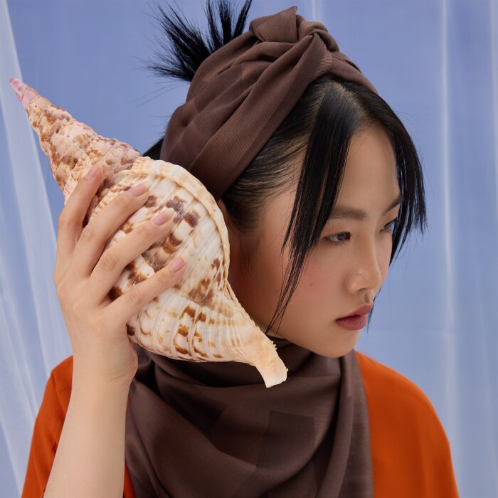 Leyna Soft Touch Şal Türk Kahvesi - 1