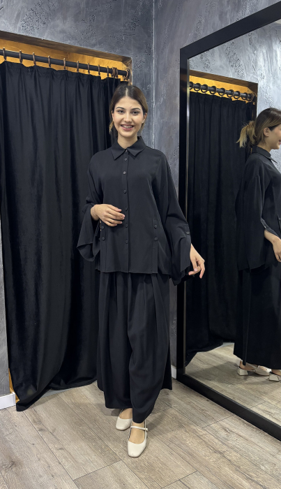 MaQ Aniva Gömlek SİYAH - 2