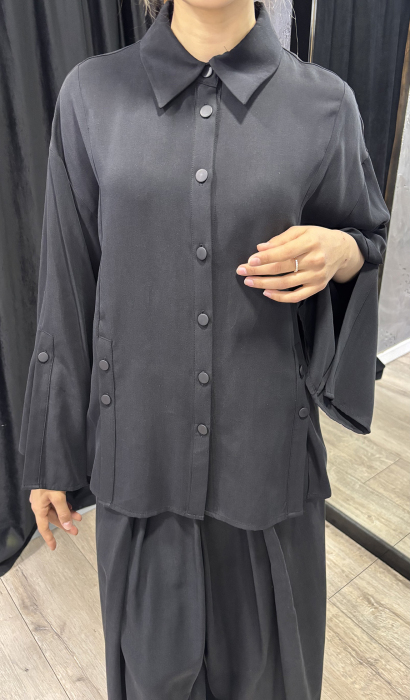 MaQ Aniva Gömlek SİYAH - 4