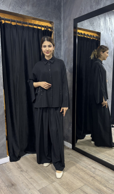 MaQ Aniva Gömlek SİYAH - 1