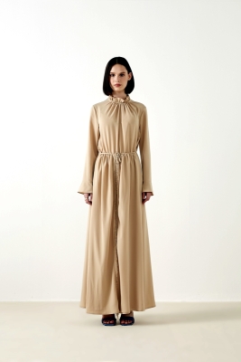 MaQ Bej Sing Elbise BEJ - 1